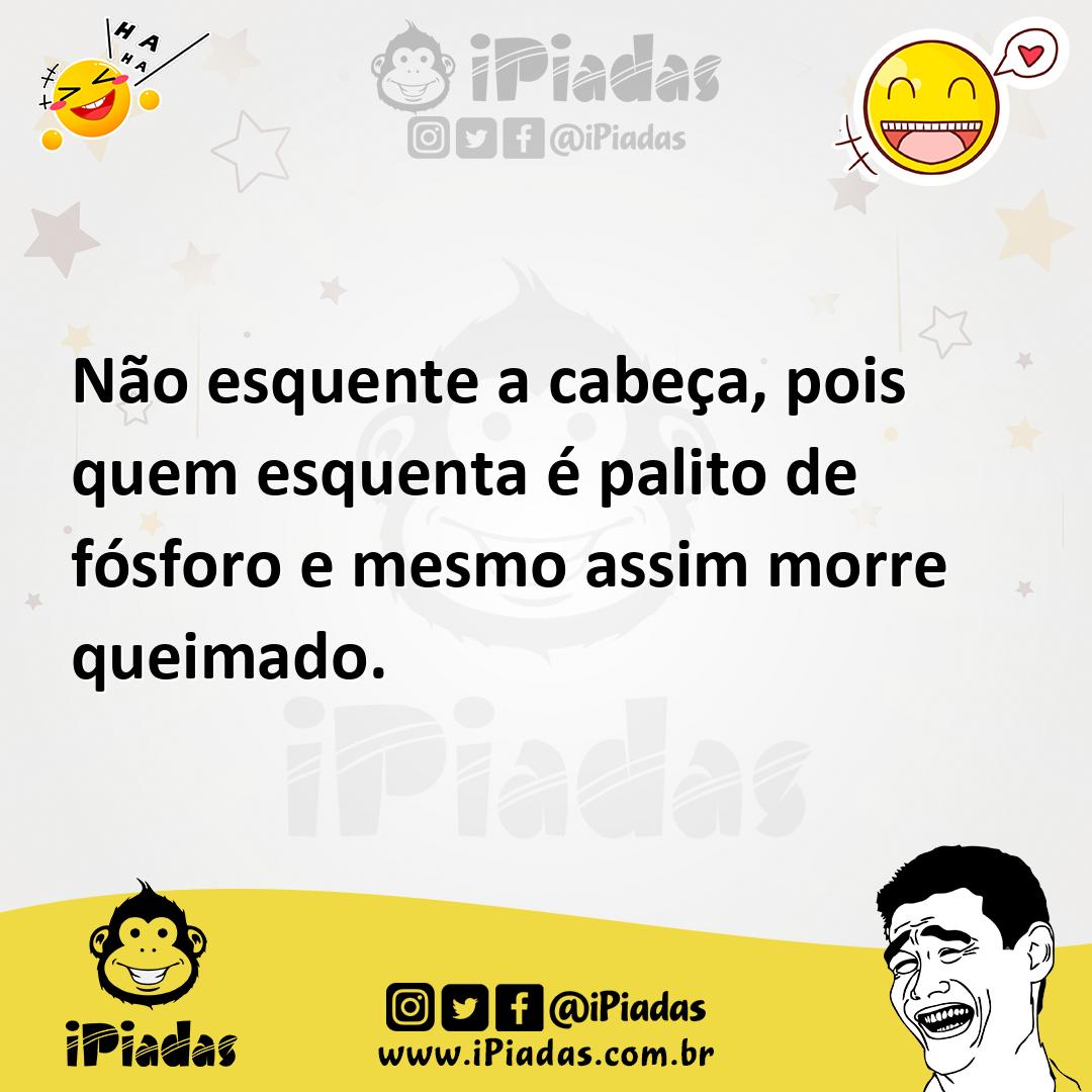 O que o palito disse para a caixa de fósforo? - Charada e Resposta - Geniol