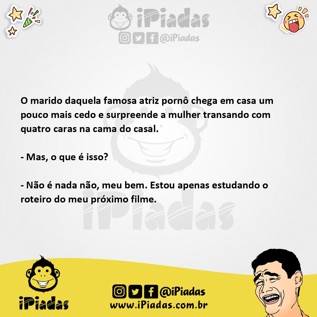 O Marido Daquela Famosa. . . - Piadas Engraçadas