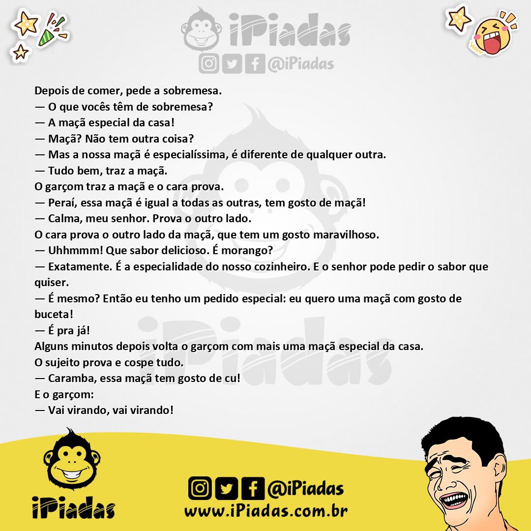 Maçã Especial - Piadas Engraçadas